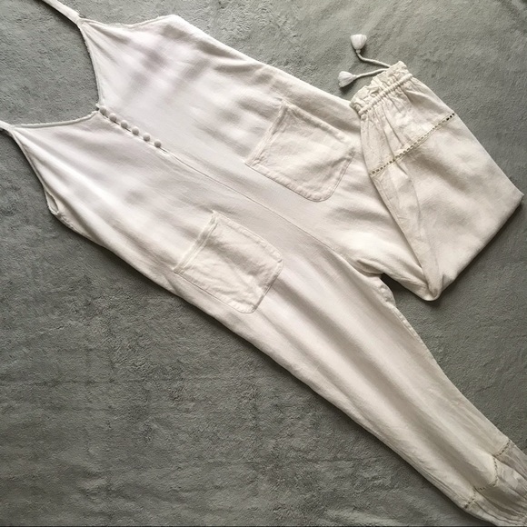 Spell & The Gypsy Milla Strappy Jogger Jumpsuit S